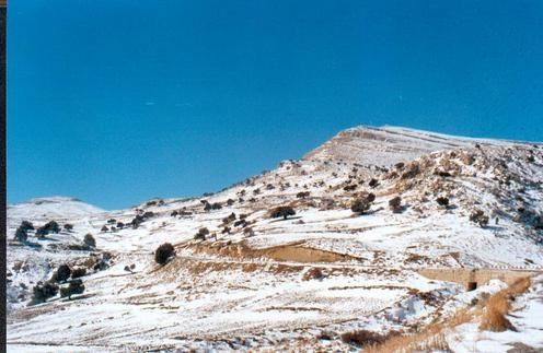 l'algérie LES-AURES-NEIGEUSES