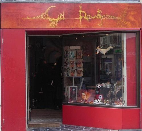 Jean-Louis Thouard à la boutique de Ciel Rouge Ciel_rouge